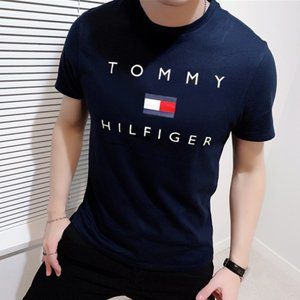 Tommy Hilfiger 78J3316 410 Navy Tee T shirt NWT